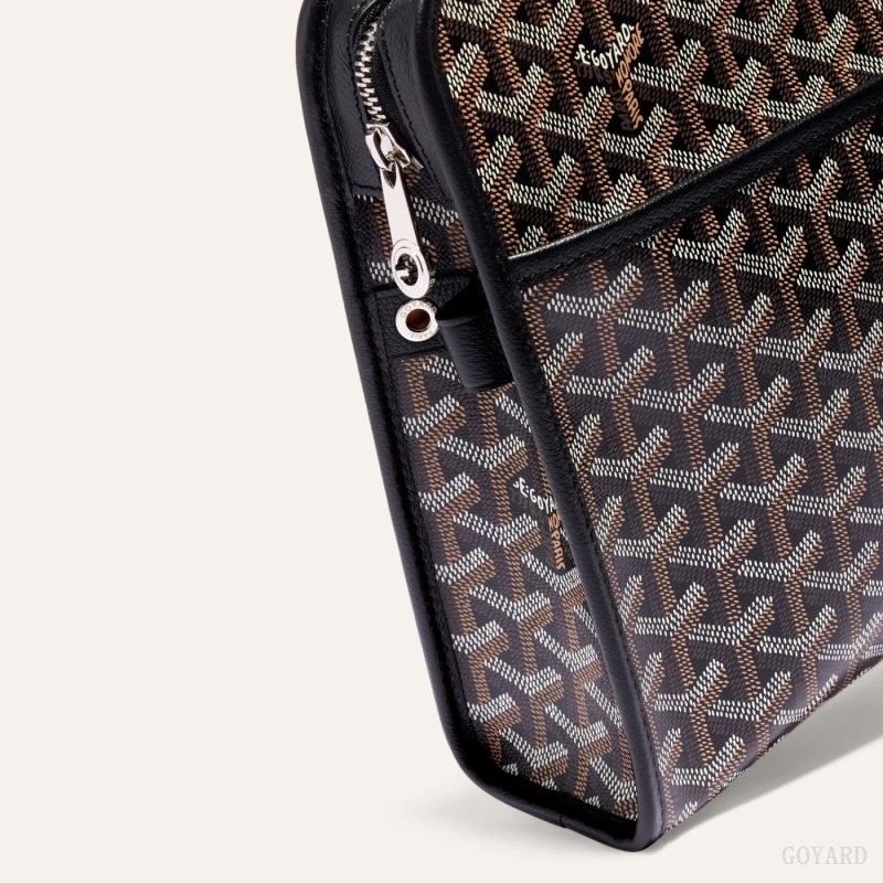 Goyard JOUVENCE GM TOILET BAG Mustat | LOFY5603