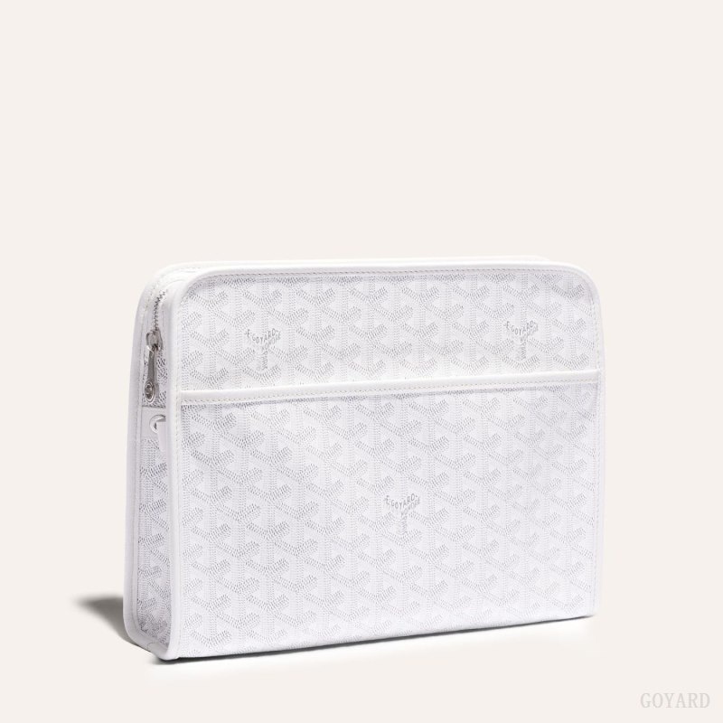 Goyard JOUVENCE GM TOILET BAG Valkoinen | ROSQ2629