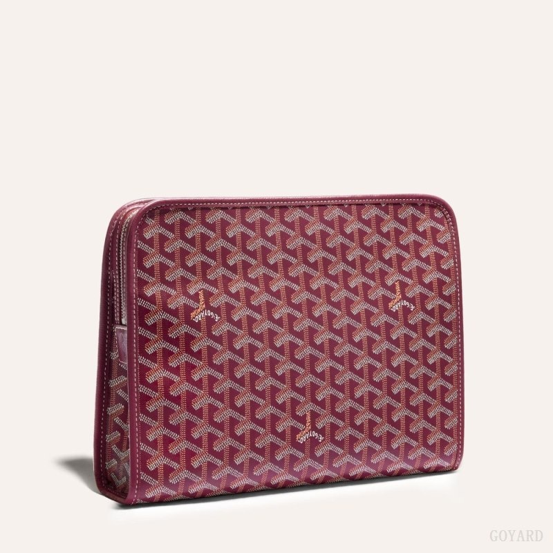 Goyard JOUVENCE GM TOILET BAG Viininpunainen | PROO4482