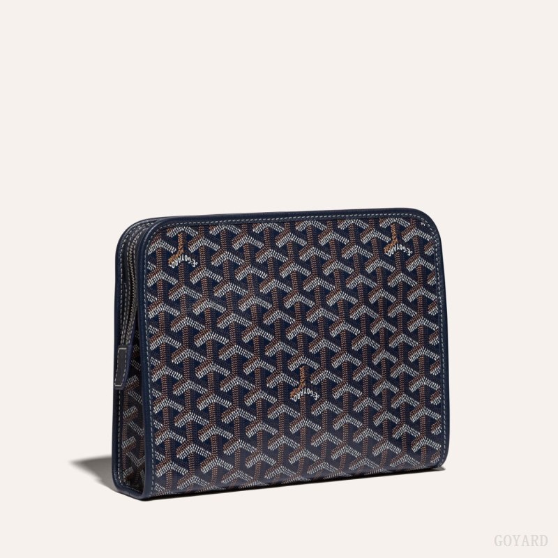 Goyard JOUVENCE MM TOILET BAG Laivastonsininen Sininen | KGEH1923