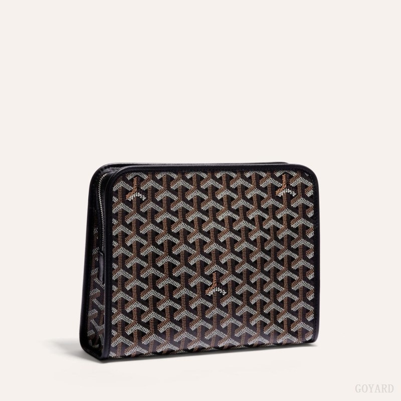 Goyard JOUVENCE MM TOILET BAG Mustat | OHFQ9366