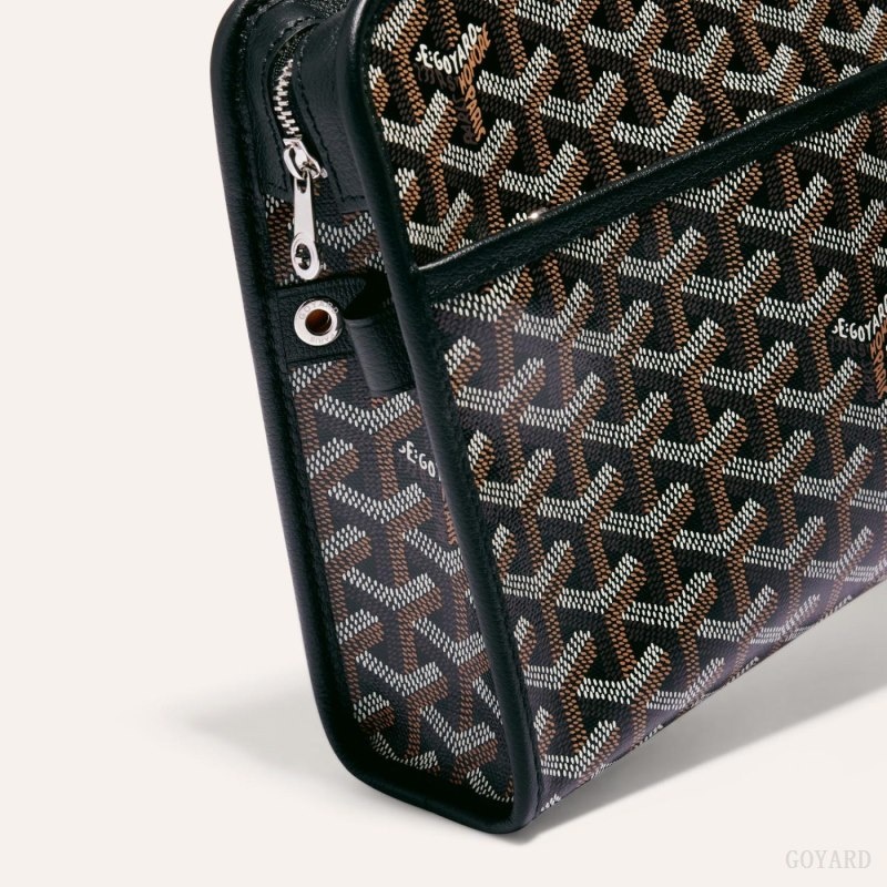 Goyard JOUVENCE MM TOILET BAG Mustat | OHFQ9366