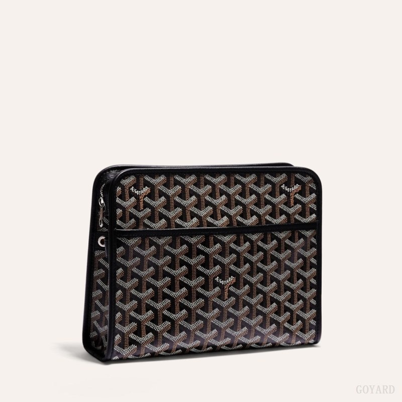 Goyard JOUVENCE MM TOILET BAG Mustat | OHFQ9366