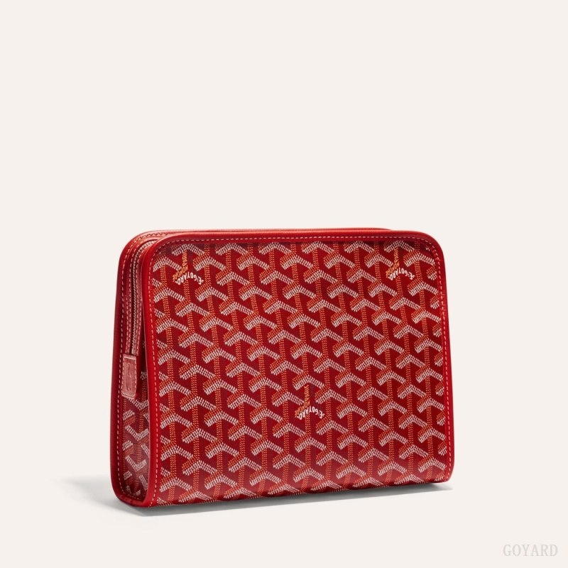 Goyard JOUVENCE MM TOILET BAG Punainen | QIYT8494