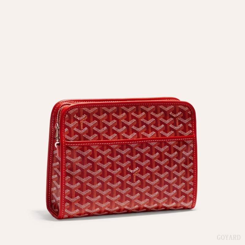 Goyard JOUVENCE MM TOILET BAG Punainen | QIYT8494