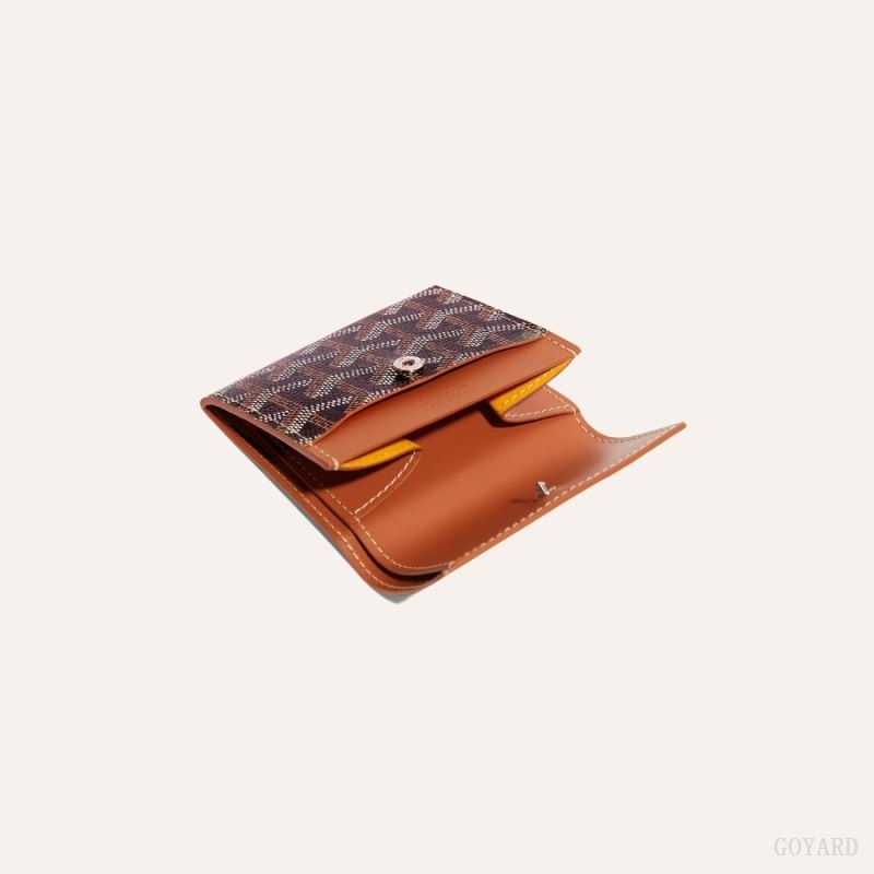 Goyard MARIGNY WALLET Mustat Ruskea | RDLP0746