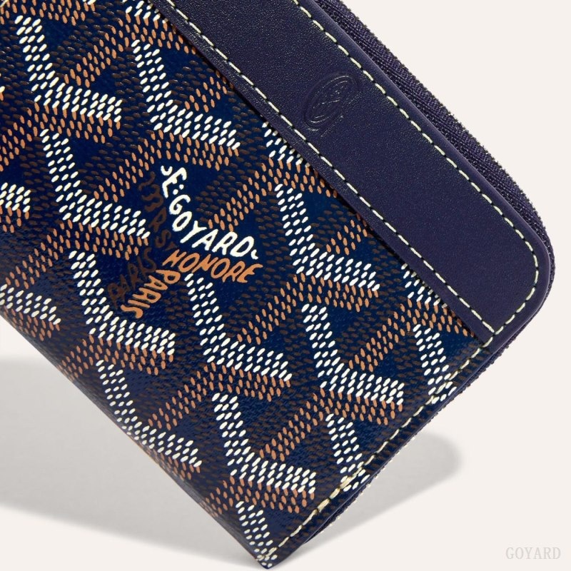 Goyard MATIGNON MINI WALLET Laivastonsininen Sininen | TRRD9940