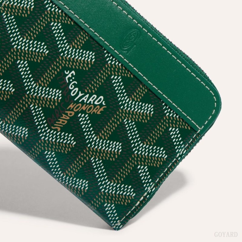 Goyard MATIGNON MINI WALLET Vihreä | RQQG6649