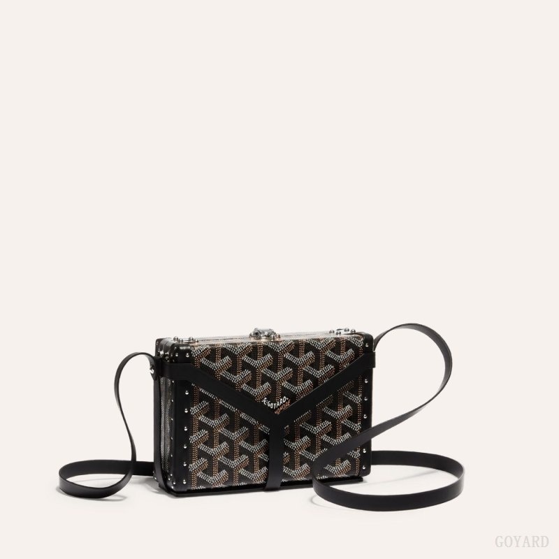 Goyard MINAUDIÈRE TRUNK BAG Mustat | UFLI3329