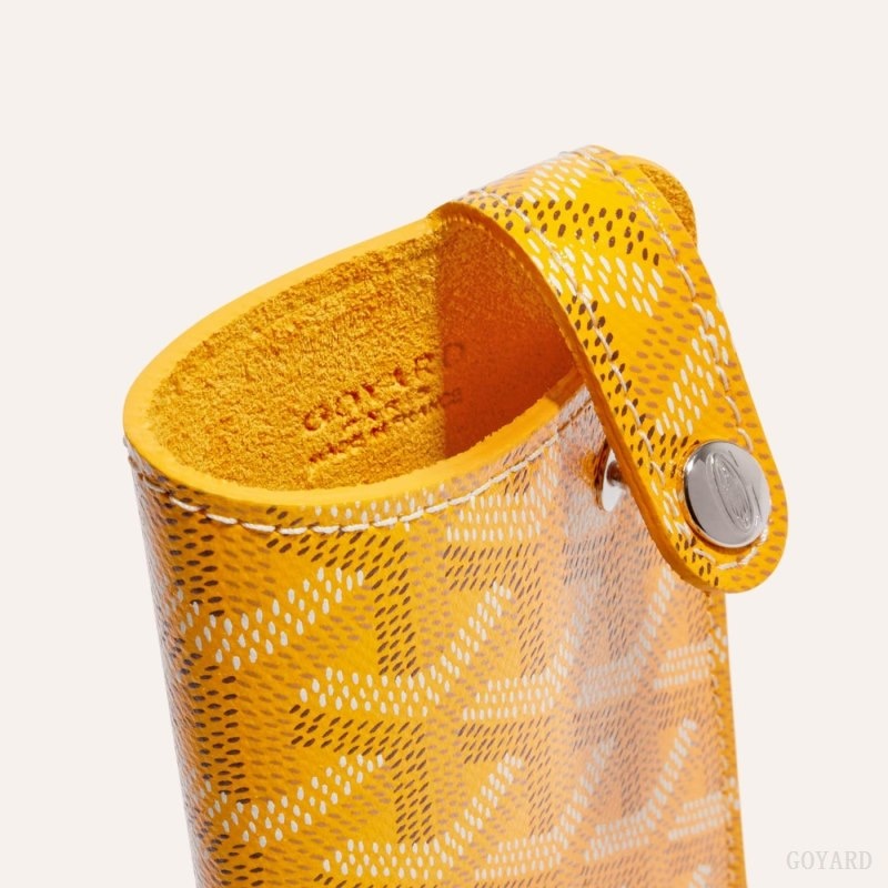 Goyard MONTMARTRE PM GLASSES CASE Keltainen | BOOZ2280