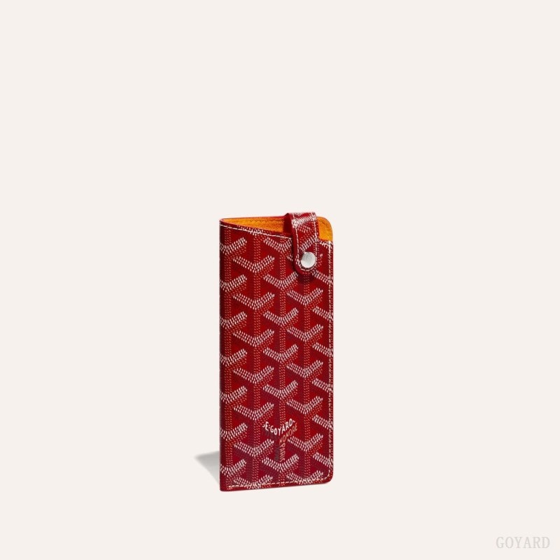 Goyard MONTMARTRE PM GLASSES CASE Punainen | KVSG3064