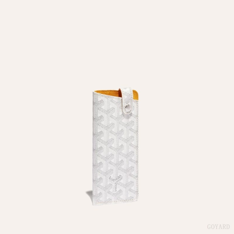 Goyard MONTMARTRE PM GLASSES CASE Valkoinen | MOVV5813