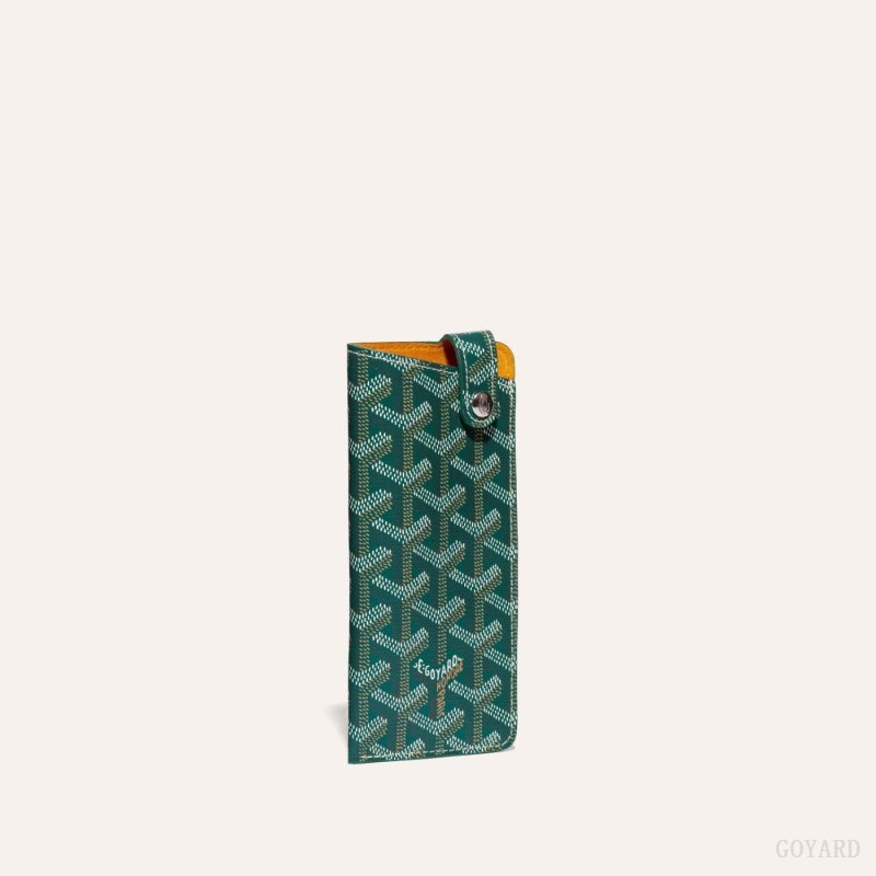 Goyard MONTMARTRE PM GLASSES CASE Vihreä | QBQL6392