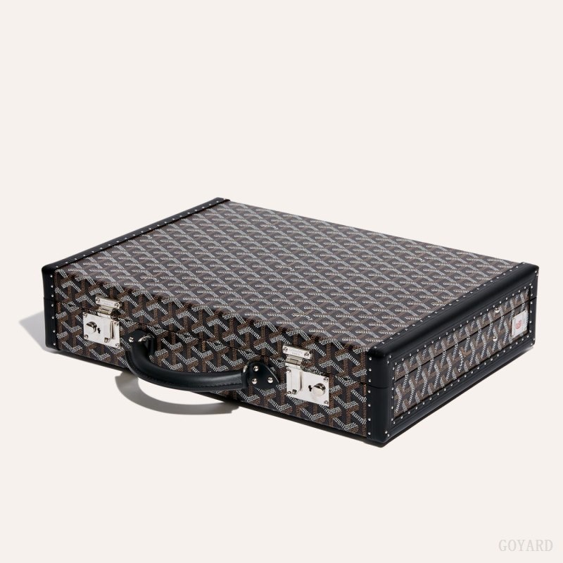 Goyard Manoir PM Document Case Mustat | PICW1204