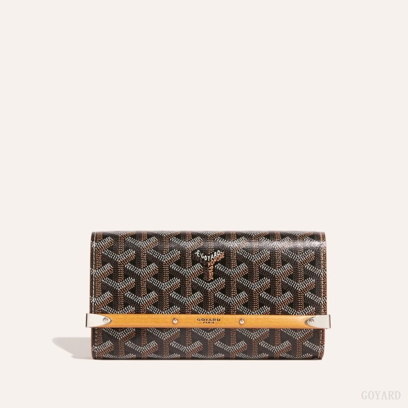 Goyard Monte-Carlo Mini Case Mustat Ruskea | ZTGF8123