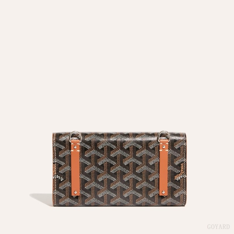 Goyard Monte-Carlo Mini Case Mustat Ruskea | ZTGF8123