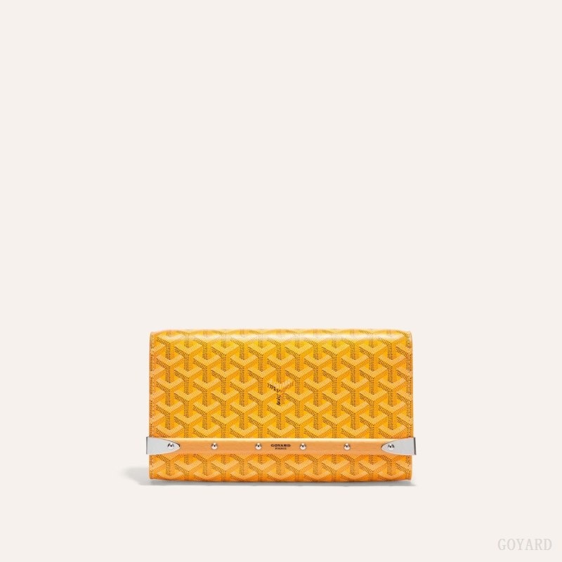 Goyard Monte-Carlo PM Clutch Keltainen | IBDS5630