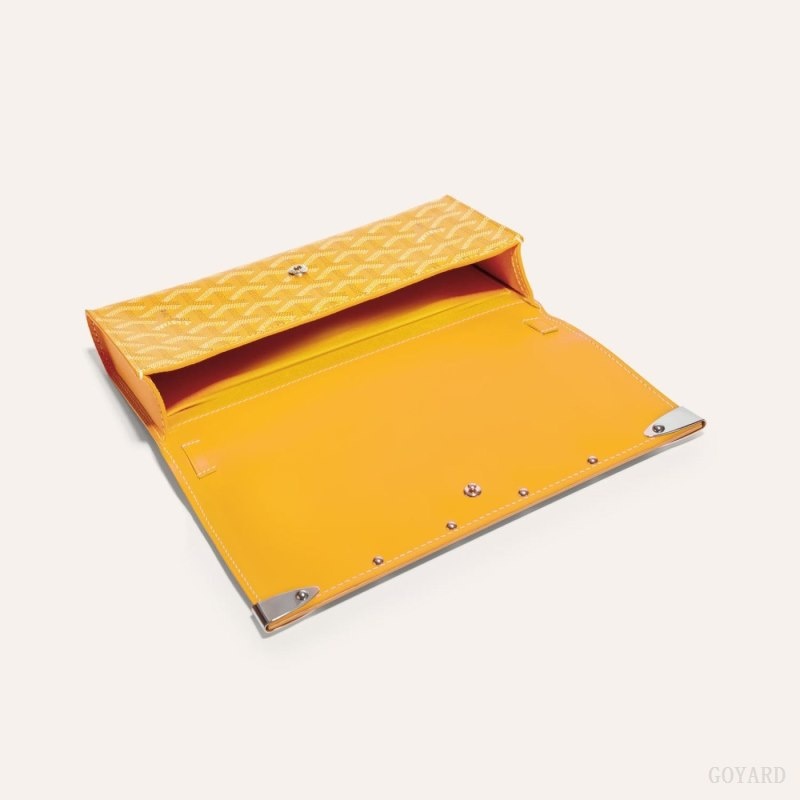 Goyard Monte-Carlo PM Clutch Keltainen | IBDS5630