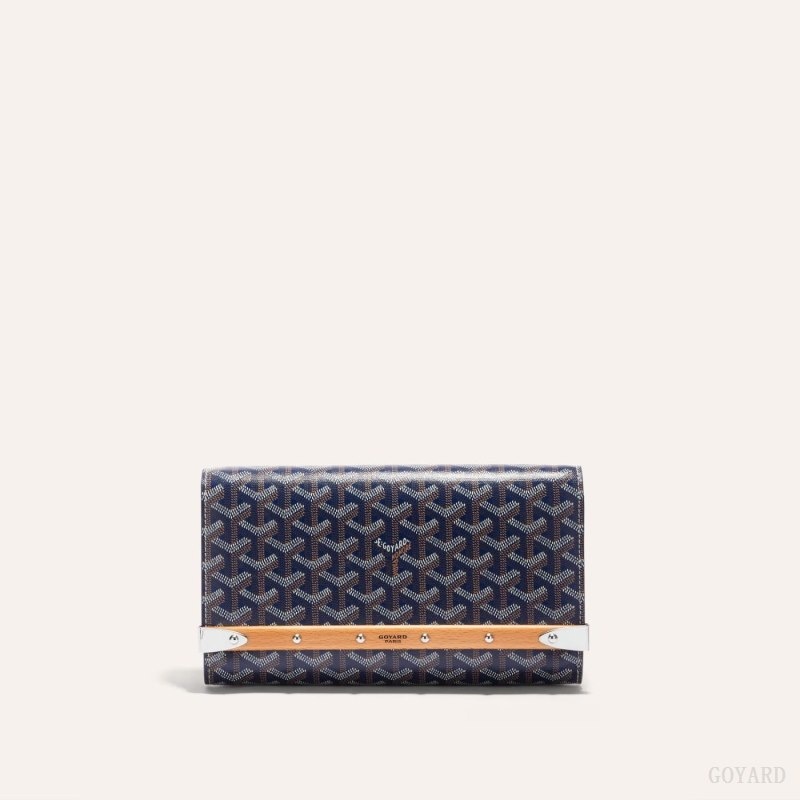 Goyard Monte-Carlo PM Clutch Laivastonsininen Sininen | JKCH4607