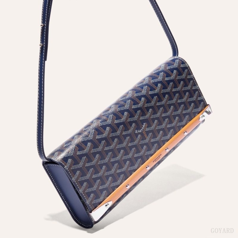 Goyard Monte-Carlo PM Clutch Laivastonsininen Sininen | JKCH4607