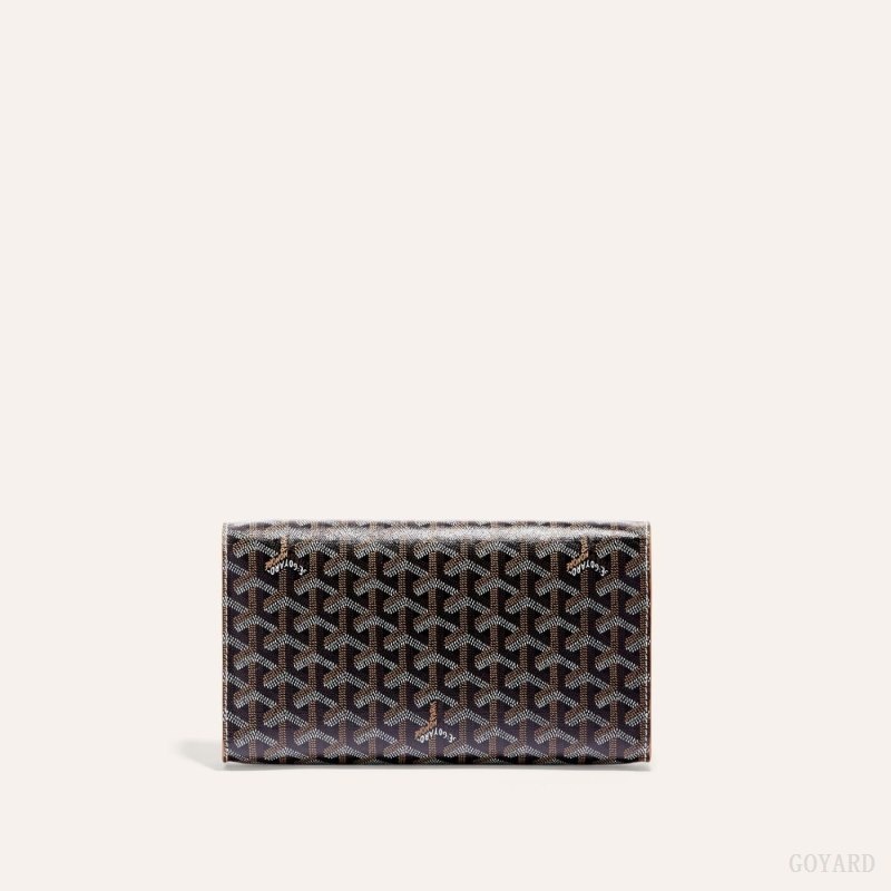 Goyard Monte-Carlo PM Clutch Mustat | PAAX0429