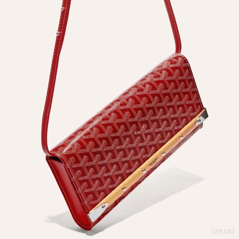 Goyard Monte-Carlo PM Clutch Punainen | QQGT8414