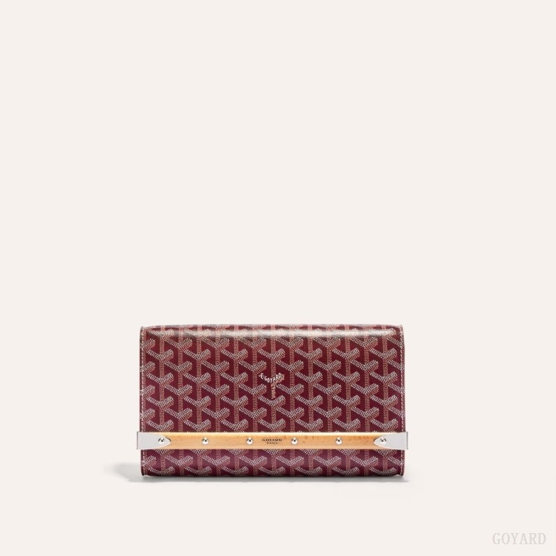 Goyard Monte-Carlo PM Clutch Viininpunainen | NJCA4703