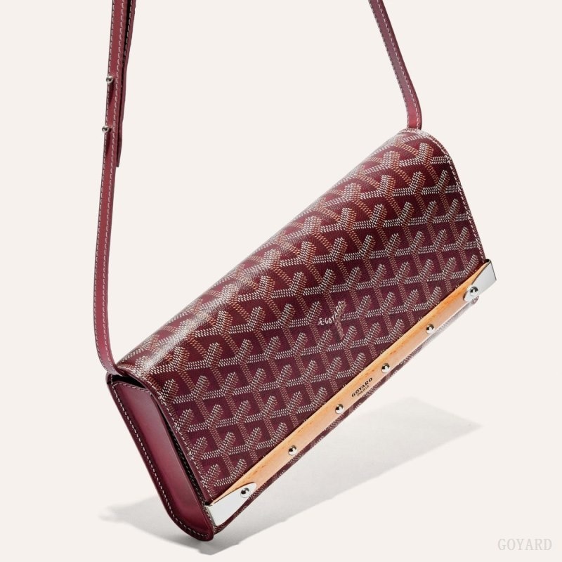 Goyard Monte-Carlo PM Clutch Viininpunainen | NJCA4703