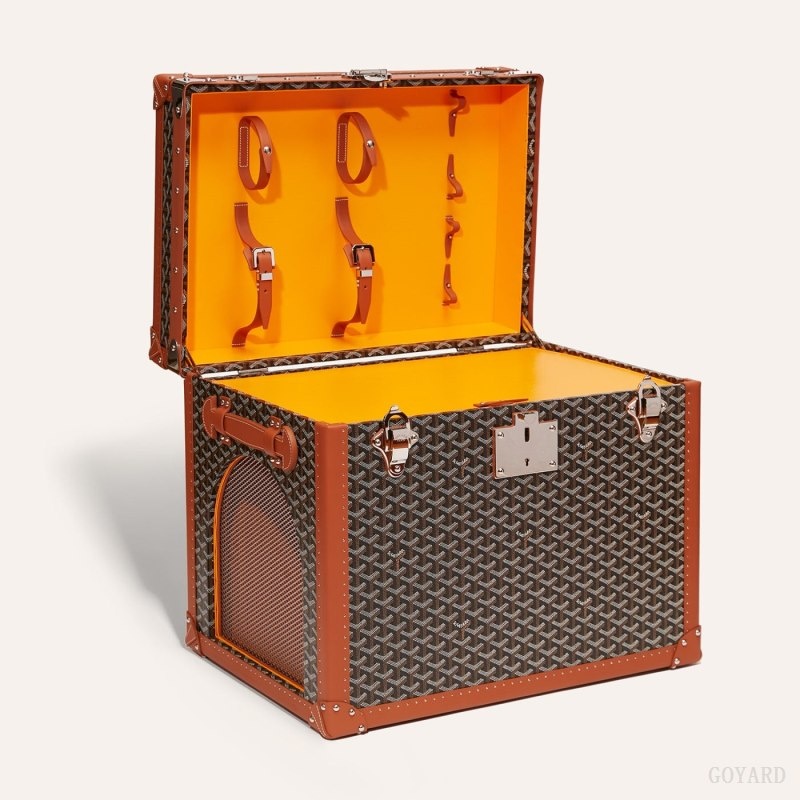 Goyard NICHE TRUNK Mustat Ruskea | GPSW9039