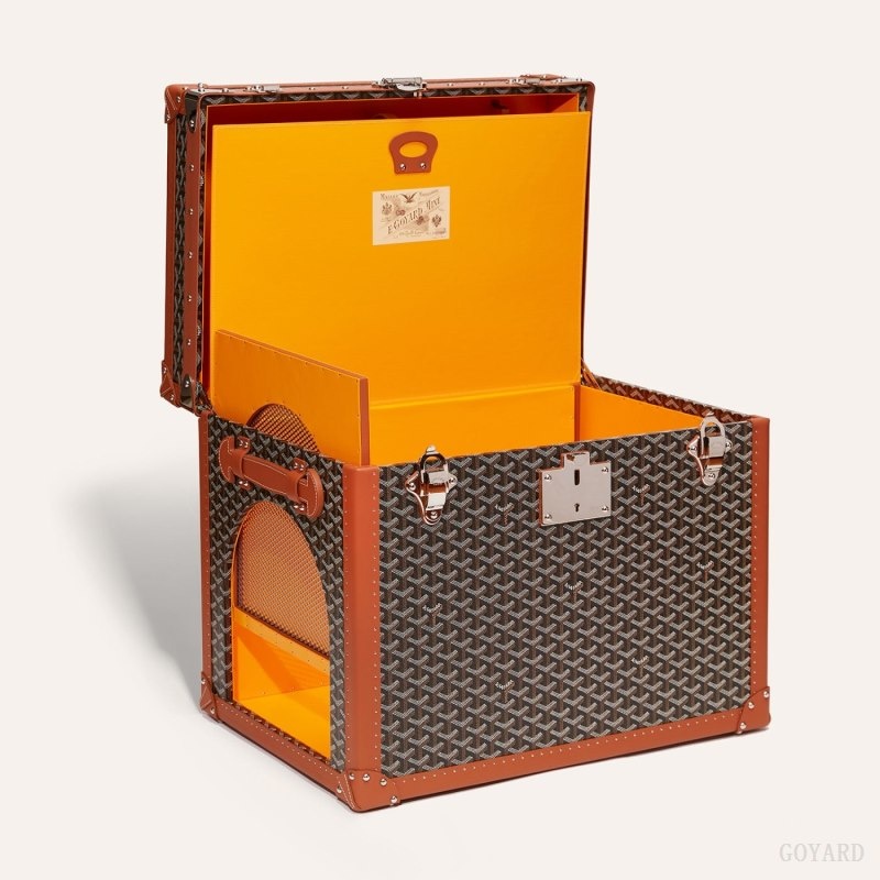 Goyard NICHE TRUNK Mustat Ruskea | GPSW9039