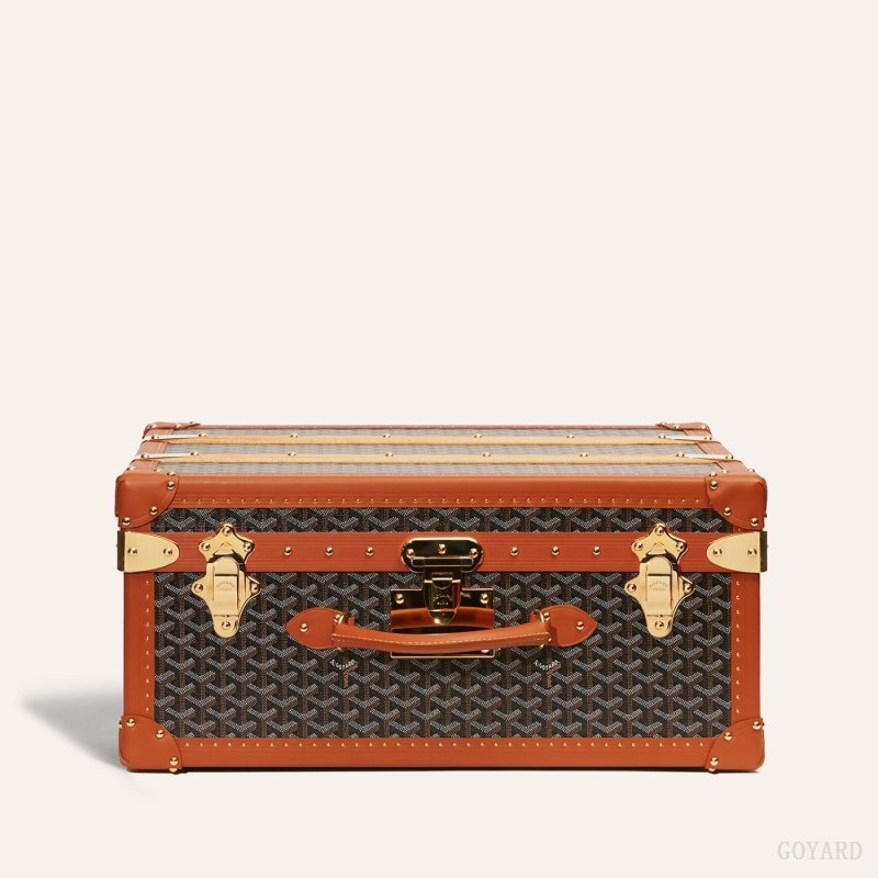 Goyard PALACE 55 SUITCASE Mustat Ruskea | IAXY3050