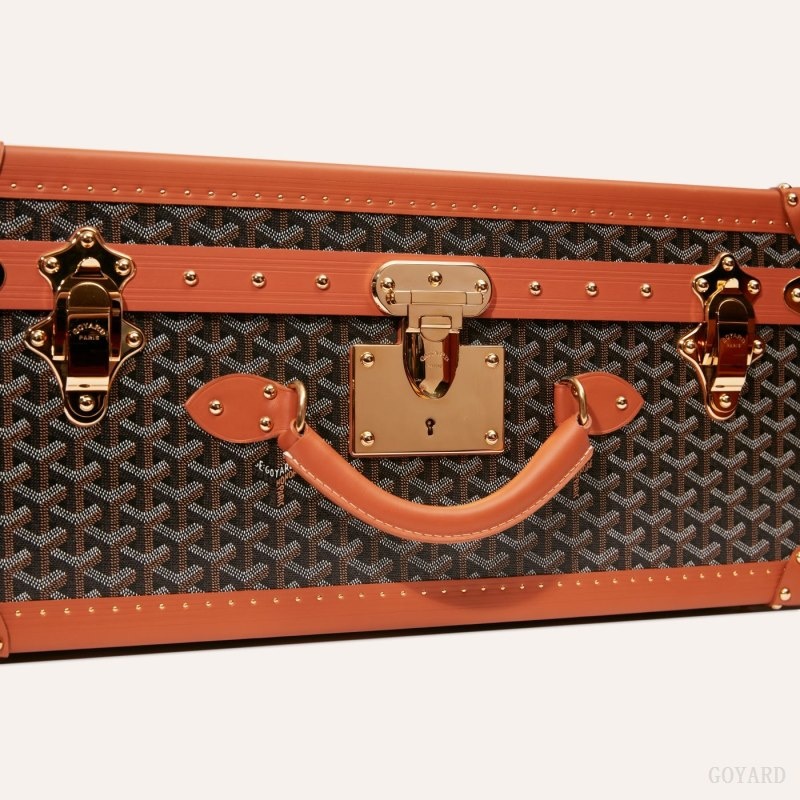 Goyard PALACE 55 SUITCASE Mustat Ruskea | IAXY3050