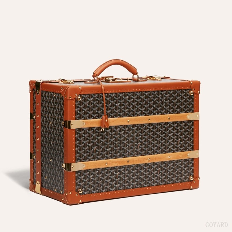 Goyard PALACE 55 SUITCASE Mustat Ruskea | IAXY3050