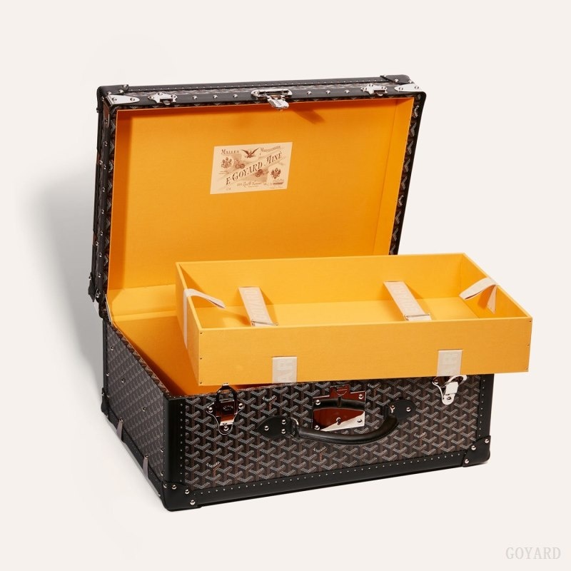 Goyard PALACE 55 SUITCASE Mustat | KJUR1095