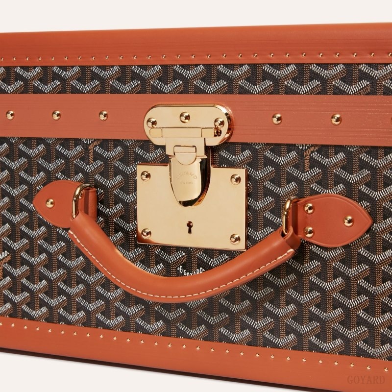 Goyard PALACE 70 SUITCASE Mustat Ruskea | YYVC9115