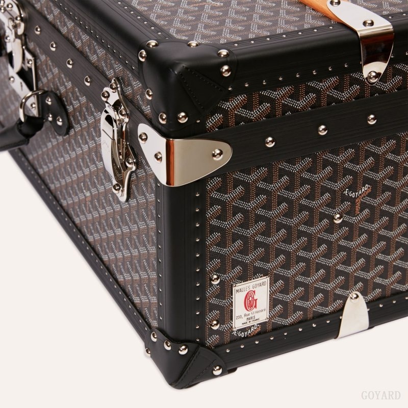 Goyard PALACE 70 SUITCASE Mustat | QRBQ5620