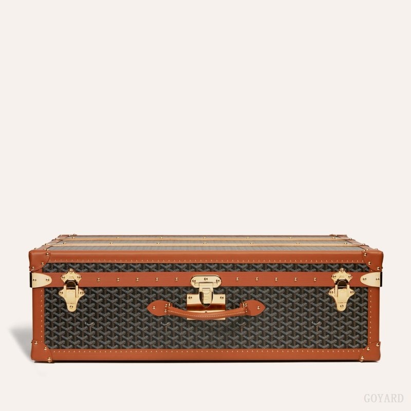 Goyard PALACE 80 SUITCASE Mustat Ruskea | DROL3458