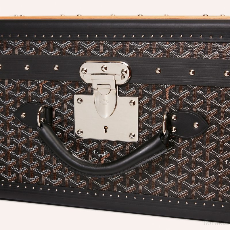 Goyard PALACE 80 SUITCASE Mustat | EXHZ9761