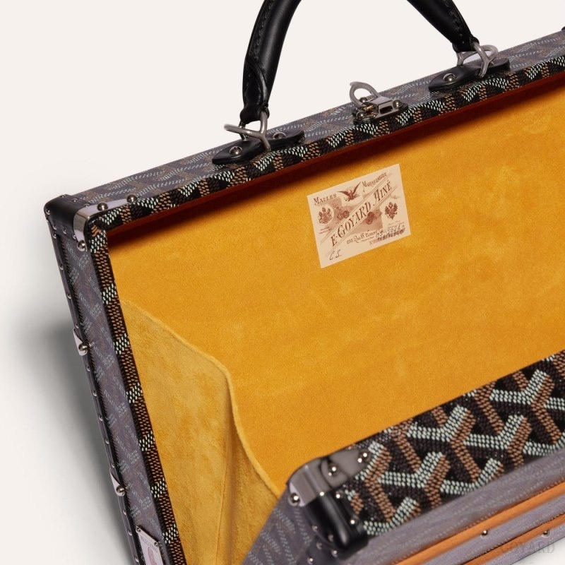 Goyard PALACE MM TRUNK BAG Mustat | JGIS1662