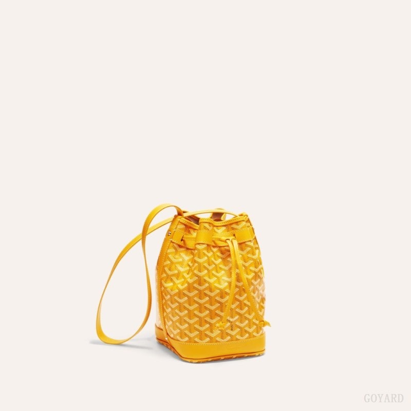 Goyard PETIT FLOT BUCKET BAG Keltainen | QVZM4843