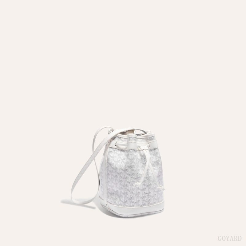 Goyard PETIT FLOT BUCKET BAG Valkoinen | ZPQE3462