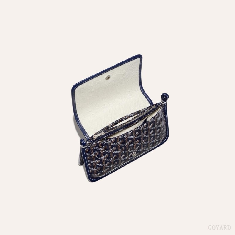 Goyard PLUMET POCKET WALLET Laivastonsininen Sininen | YHTK8035