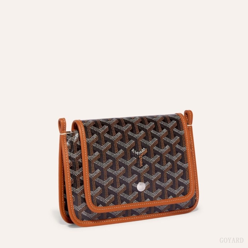 Goyard PLUMET POCKET WALLET Mustat Ruskea | LJZX8707