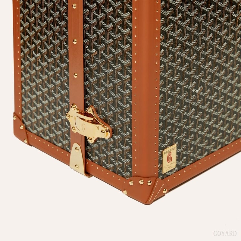 Goyard PULLMAN TRUNK Mustat Ruskea | SAZE6609