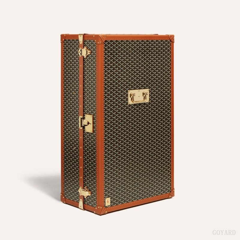 Goyard PULLMAN TRUNK Mustat Ruskea | SAZE6609