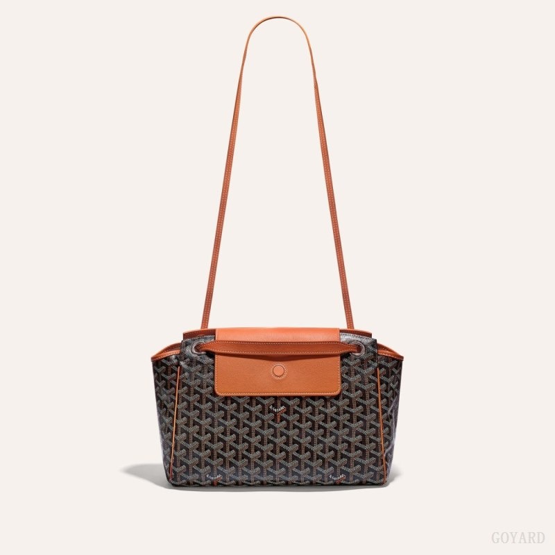 Goyard ROUETTE PM BAG Mustat Ruskea | NMRH1137