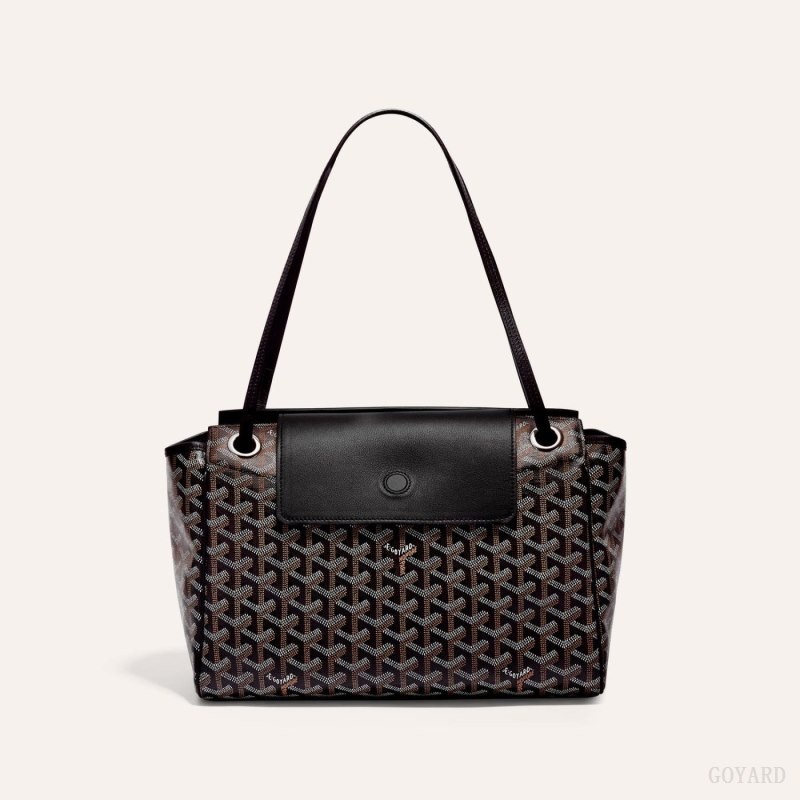 Goyard ROUETTE PM BAG Mustat | KPOP7475