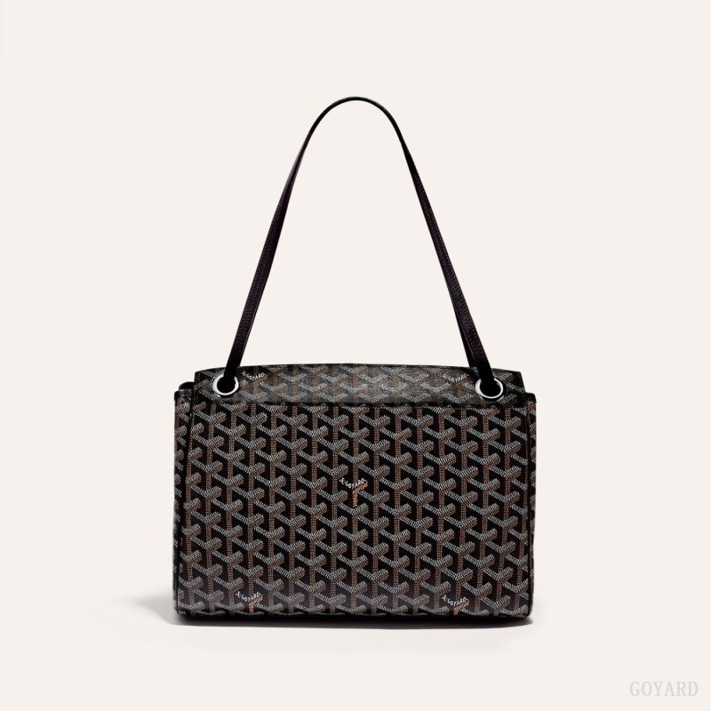 Goyard ROUETTE PM BAG Mustat | KPOP7475