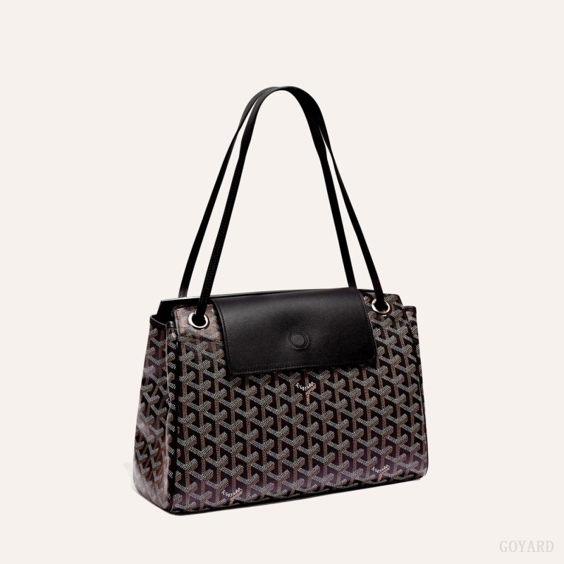 Goyard ROUETTE PM BAG Mustat | KPOP7475