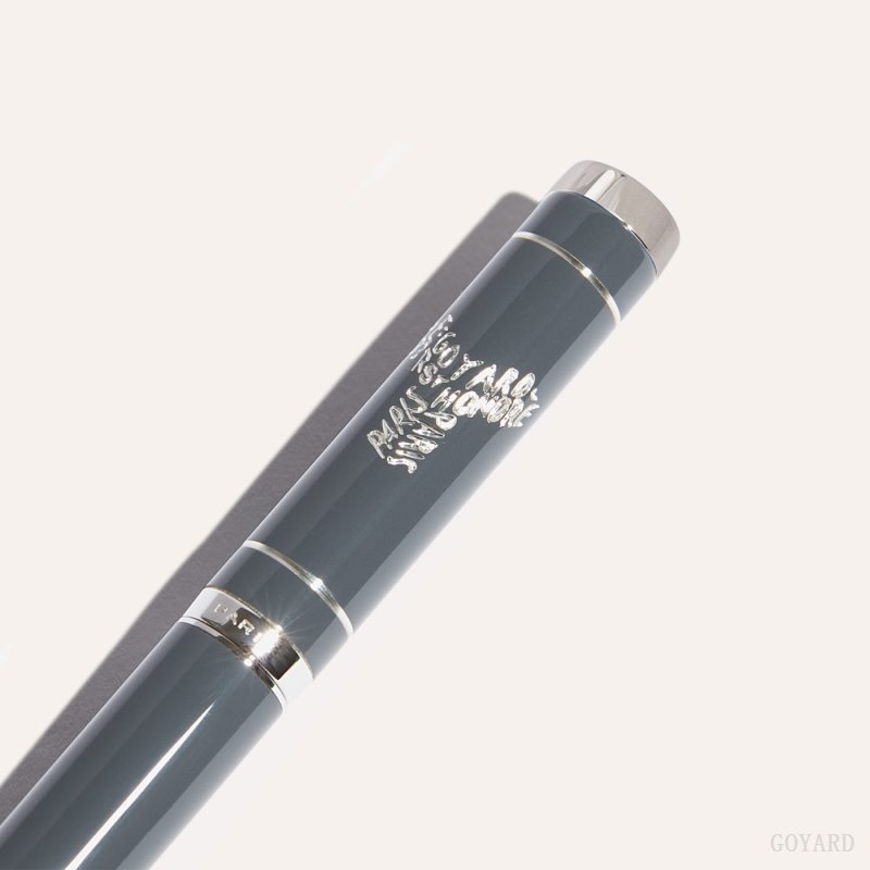 Goyard Rollerball Travel Pen Harmaat | GUXI5932